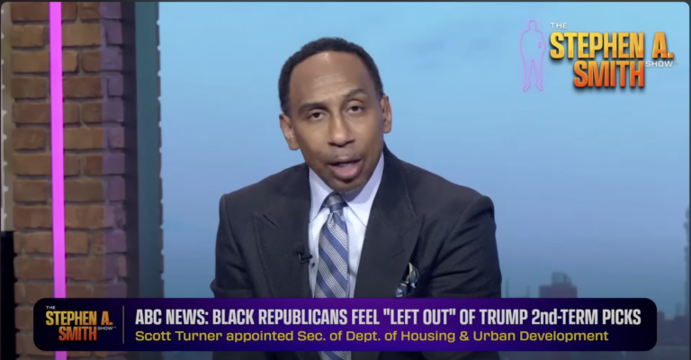 Stephen A. Smith’s Reflections on Black Conservatism and Black Political Polarization